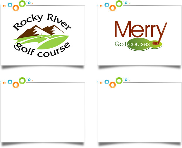 Golf Courses Logo Designs